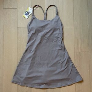 Halara In My Feels Everyday Dress Grey